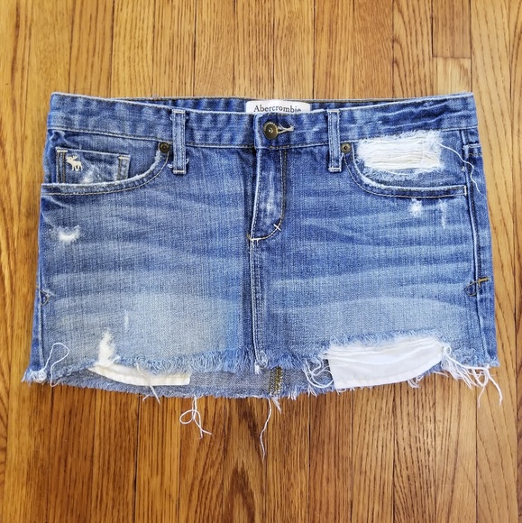 Abercrombie & Fitch Dresses & Skirts - Abercrombie Jean Mini Skirt